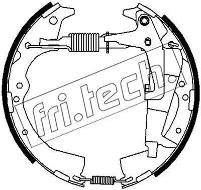 Brake Shoe Set (16499)