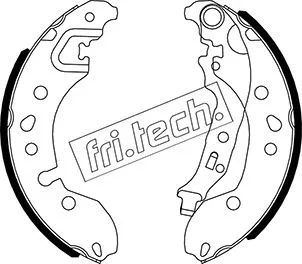 Brake Shoe Set (1088.245)