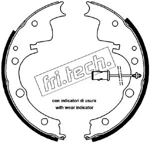 Brake Shoe Set (1034.088)
