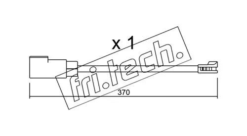 Warning Contact, brake pad wear (SU.339)