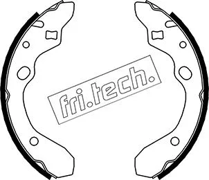 Brake Shoe Set (1049.144)
