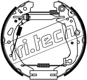 Brake Shoe Set (16443)
