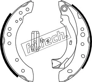 Brake Shoe Set (1022.036)