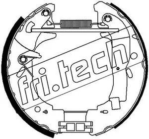 Brake Shoe Set (16337)