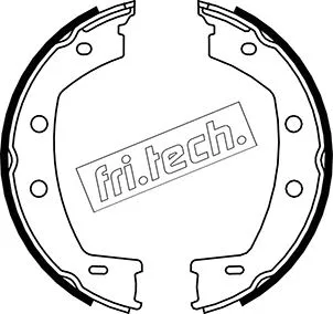 Brake Shoe Set, parking brake (1092.312)