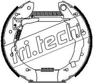 Brake Shoe Set (16257)