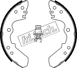 Brake Shoe Set (1073.168)