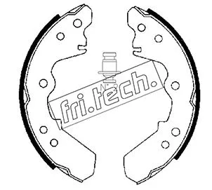 Brake Shoe Set (1047.358)