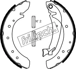 Brake Shoe Set (1034.097)