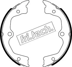 Brake Shoe Set, parking brake (1044.030)