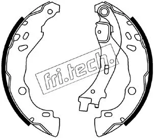 Brake Shoe Set (1034.109)