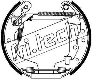 Brake Shoe Set (16293)