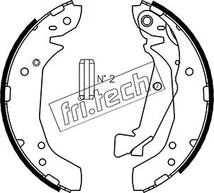 Brake Shoe Set (1046.211)