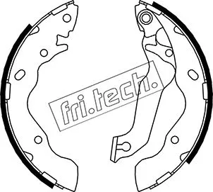 Brake Shoe Set (1046.206)