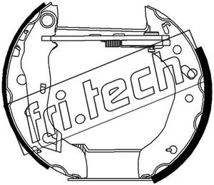Brake Shoe Set (16269)