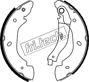 Brake Shoe Set (1040.148)