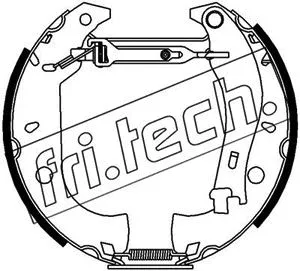 Brake Shoe Set (16153)
