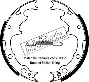 Brake Shoe Set (1088.221)