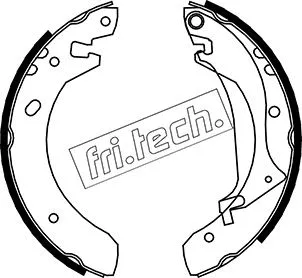 Brake Shoe Set (1092.306)