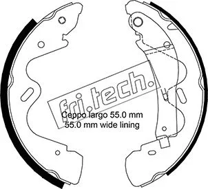 Brake Shoe Set (1067.193)