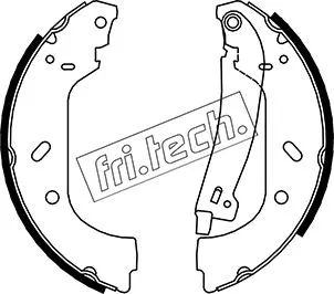 Brake Shoe Set (1034.098Y)