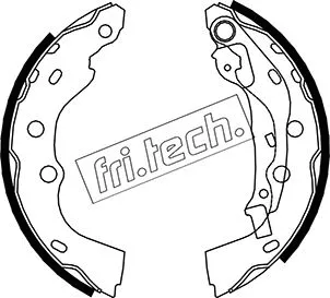 Brake Shoe Set (1111.250)