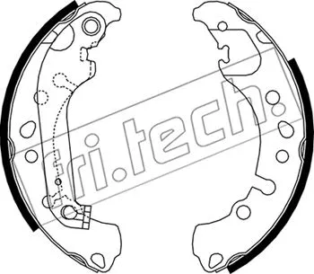 Brake Shoe Set (1253.721)