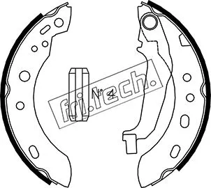 Brake Shoe Set (1067.189)
