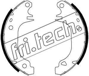 Brake Shoe Set (1088.210K)