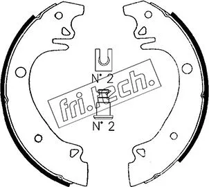 Brake Shoe Set (1079.178)