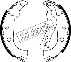 Brake Shoe Set (1034.091)