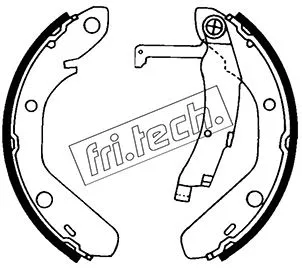 Brake Shoe Set (1124.269)