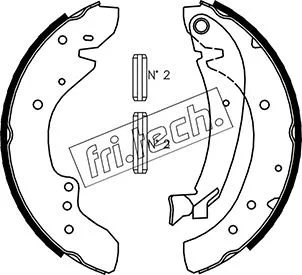 Brake Shoe Set (1034.096)
