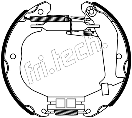 Brake Shoe Set (16533)