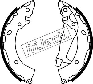 Brake Shoe Set (1046.225)