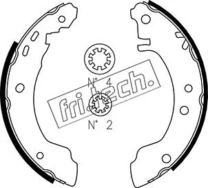 Brake Shoe Set (1067.184)