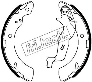 Brake Shoe Set (1044.029)