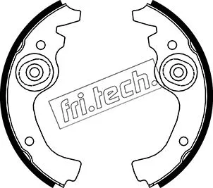 Brake Shoe Set (1034.038)