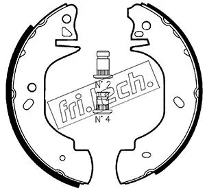 Brake Shoe Set (1040.139)