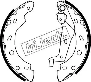 Brake Shoe Set (1052.124)