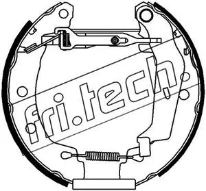 Brake Shoe Set (16189)