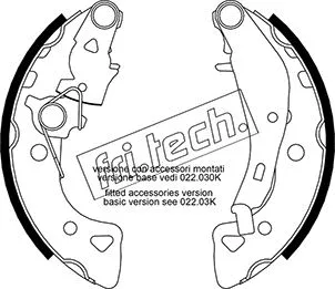 Brake Shoe Set (1022.034Y)