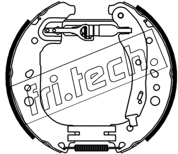 Brake Shoe Set (16546)