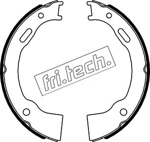 Brake Shoe Set, parking brake (1088.242)