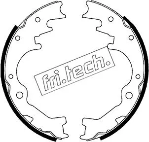 Brake Shoe Set (1049.142)
