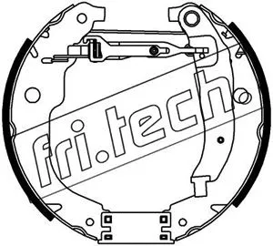 Brake Shoe Set (16461)