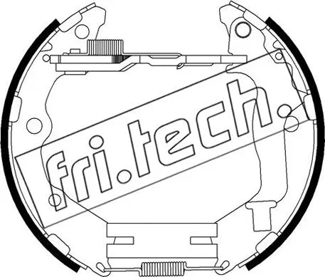 Brake Shoe Set (16506)