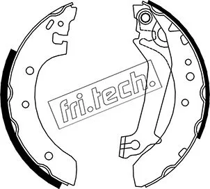 Brake Shoe Set (1040.142)