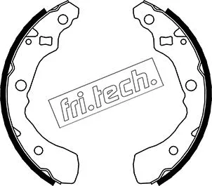 Brake Shoe Set (1026.349)