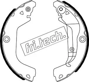 Brake Shoe Set (1027.009)